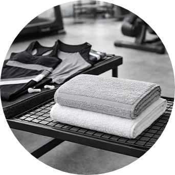 タオル、ウェア