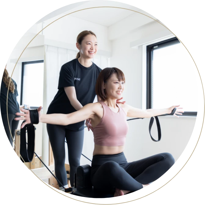 カラダのクセを踏まえて弱い筋肉にアプローチできる