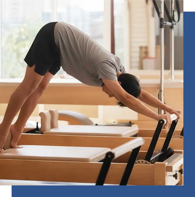 ピラティスを行ってる画像